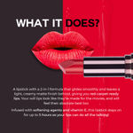 Buy Colorbar Velvet Matte Lipstick Bare 58 - Red (4.2 gm) - Purplle
