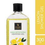 Buy Good Vibes Lemon Brightening Shower Gel |(Body Wash) Lightening, Refreshing, Hydrating, Certified Fragrance (300 ml) - Purplle