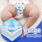 Buy Bumtum Baby Diaper Pants with Leakage Protection -9 to 14 Kg (Large, 56 Count, Pack of 1) - Purplle
