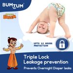 Buy Bumtum Chota Bheem Baby Diaper Pants with Leakage Protection -9 to 14 Kg (Large, 62 Count, Pack of 1) - Purplle