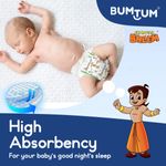 Buy Bumtum Chota Bheem Baby Diaper Pants with Leakage Protection -9 to 14 Kg (Large, 62 Count, Pack of 1) - Purplle