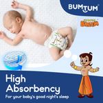 Buy Bumtum Chota Bheem Baby Diaper Pants with Leakage Protection -12 to 17 Kg (XL, 54 Count, Pack of 1) - Purplle
