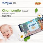 Buy Bumtum Baby Wet Wipes with Lid Paraben & Sulfate Free (Pack of 1)  (72 Wipes) - Purplle