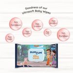 Buy Bumtum Baby Wet Wipes with Lid Paraben & Sulfate Free (Pack of 1)  (72 Wipes) - Purplle