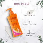 Buy Lotus Herbals Safe Sun UV Protect Body Lotion - Nourishing Whitening Milk | SPF 25 | PA+++ | 250 ml - Purplle