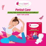 Buy everteen Period Care XXL Soft 40 Sanitary Pads 320mm with Double Flaps enriched with Neem and Safflower - 2 Packs (40 Pads Each) - Purplle