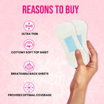 Buy everteen 100% Natural Cotton-Top Daily Panty Liners for Women - 2 Packs (36pcs each) - Purplle