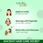 Buy Nature Sure Combo Jonk Tail Leech Oil (150 ml) & Jonk Shampoo Hair Cleanser for Men & Women (300 ml) - Purplle