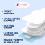 Buy everteen combo 40 XXL Dry Neem Safflower Sanitary Pads with Free Menstrual Period Pain Relief Cramps Roll- On (5 ml) - Purplle