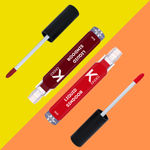 Buy KINDED Liquid Sindoor Longlasting Water Resistant Smudge Proof Quick Drying Bridal Sindur Kumkum for Women with Sponge Tip Applicator Stick (6 ml each, Matte Finish, Combo Pack Maroon & Red Colour) - Purplle