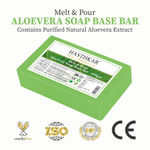 Buy Hasthkar Handmades Soap Base Bar For Soap Making | Aloevera | Melt & Pour Clear Transparent Glycerine Soap base SLS & SLES Paraben Free 450Gm - Purplle