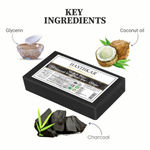 Buy Hasthkar Handmades Soap Base Bar For Soap Making Charcoal Melt & Pour Clear Transparent Glycerine Soap base | SLS & SLES Paraben Free | 450Gm - Purplle