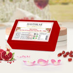 Buy Hasthkar Handmades Soap Base Bar For Soap Making Red Wine With Pomegranate Extract Melt & Pour Clear Transparent Glycerine Soap base SLS & SLES Paraben Free 450Gm - Purplle