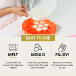 Buy Hasthkar Handmades Soap Base Bar For Soap Making Goat Milk Melt & Pour Clear Transparent Glycerine Soap base | SLS & SLES Paraben Free | 450Gm - Purplle