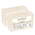 Buy Hasthkar Handmades Soap Base Bar For Soap Making Goat Milk Melt & Pour Clear Transparent Glycerine Soap base | SLS & SLES Paraben Free | 450Gm Pack of 2 - Purplle