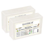 Buy Hasthkar Handmades Soap Base Bar For Soap Making Shea Butter Melt & Pour Clear Transparent Glycerine Soap base | SLS & SLES Paraben Free | 450Gm Pack of 2 - Purplle
