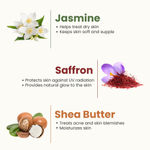 Buy Hasthkar Handmades Jasmine Saffron & Shea Butter Mesmerizing Body Lotion for Men & Women 210ml Pack of 2 - Purplle