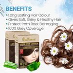 Buy QuikHenna Aqua Powder 3N Dark Brown Hair Color For Unisex 110g - Purplle