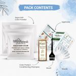 Buy QuikHenna Aqua Powder 3N Dark Brown Hair Color For Unisex 110g - Purplle