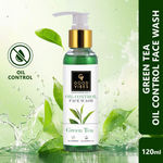 Buy Good Vibes Green Tea Oil Control Face Wash | Oil Control, Prevents Acne (120 ml) - Purplle