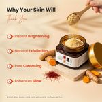 Buy Good Vibes Ubtan Insta Glow Powder | 100% Natural, No Preservatives, No Pesticides, No Parabens, No Silicones, No Sulphates, No Animal Testing (150 gm) - Purplle