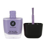 Buy SUGAR Cosmetics Tip Tac Toe Nail Lacquer Classic - 11 Lilac Lustre - Purplle