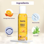 Buy Sanfe Painless & Detan Hair Removal Spray Foam - 200 ml | For Chest, Legs, Arms & UnderArm | Removes Hair in 10 Minutes with Skin Detan | Orange Peel, Aloevera, Vitamin E & Niacinamide - Purplle