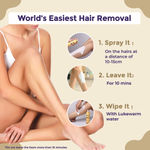 Buy Sanfe Painless & Detan Hair Removal Spray Foam - 200 ml | For Chest, Legs, Arms & UnderArm | Removes Hair in 10 Minutes with Skin Detan | Orange Peel, Aloevera, Vitamin E & Niacinamide - Purplle