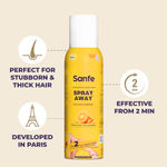 Buy Sanfe Painless & Detan Hair Removal Spray Foam - 200 ml | For Chest, Legs, Arms & UnderArm | Removes Hair in 10 Minutes with Skin Detan | Orange Peel, Aloevera, Vitamin E & Niacinamide - Purplle