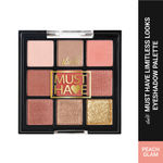 Buy Iba Must Have Limitless Looks Eyeshadow Palette - Peach Glam (10.8 g) - Purplle