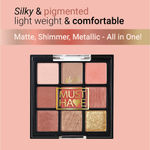 Buy Iba Must Have Limitless Looks Eyeshadow Palette - Peach Glam (10.8 g) - Purplle
