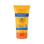 Buy VLCC Radiance Pro SPF 30 Sun Screen Gel (100 g+25% extra) - 125 g - Purplle