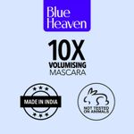 Buy Blue Heaven 10x Volumising Mascara, Black (8 ml) - Purplle