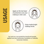 Buy Keya Seth Aromatherapy, Umbrella Sunscreen Powder - SPF 50 UVB, PA+++ UVA - 50 gm - Purplle