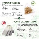 Buy Tea Treasure Organic Pure Chamomile Tea - 10 Pyramid Tea Bags - Purplle