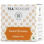 Buy Tea Treasure Sweet Dreams Tea - 10 Pyramid Tea Bags - Purplle