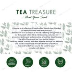 Buy Tea Treasure Peace Tea - 10 Pyramid Tea Bags - Purplle