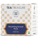 Buy Tea Treasure Darjeeling Second Flush Tea - 10 Pyramid Tea Bags - Purplle