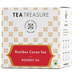 Buy Tea Treasure Rooibos Cocoa Tea- 10 Pyramid Tea Bags - Purplle