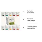 Buy Tea Treasure Assorted tea Sampler: Pure chamomile, Spearmint Tea, Berry Blast Tea, Slim life, 28 day detox (Each 2 Tea bags) - Purplle