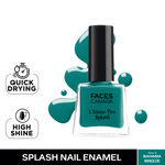 Buy FACES CANADA Ultime Pro Splash Mini Nail Enamel Value Pack of 4 | Black Beauty + White O White + Bahama Breeze + Ignite | 20 ml | Quick-Drying | High Shine | Chip-Resistant | Long Lasting - Purplle