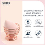 Buy GUBB Beauty Blender Stand, Makeup Sponge Holder - Golden - Purplle