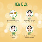 Buy Nature's Essence Advanced Gold Creme Bleach 210 gm - Purplle