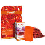 Buy Vaadi Herbals Kesar Chandan Facial Bar with Extract Orange Peel (25 g) (Pack of 4) - Purplle