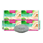 Buy Vaadi Herbals Elbow-Foot-Knee Scrub Soap With Almond & Walnut Scrub Pack of (75g x 6) - Purplle