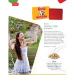 Buy Vaadi Herbals Divine Sandal Soap with Saffron (75 g) (Pack of 3) - Purplle