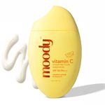 Buy Moody Vitamin C Hydrating Fluid Sunscreen SPF 50 PA +++ Mandarin Orange & Vitamin E (50 ml) - Purplle