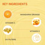 Buy Moody Vitamin C Hydrating Fluid Sunscreen SPF 50 PA +++ Mandarin Orange & Vitamin E (50 ml) - Purplle
