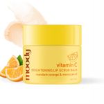 Buy Moody VITAMIN C BRIGHTENING LIP SCRUB BALMmandarin orange & moroccan oil (15 gm) - Purplle