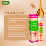 Buy Vaadi Herbals Value Pack Of 3 Nail & Cuticle Oil With Jojoba Oil (10 ml x 3) - Purplle
